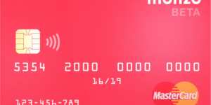 UK MONZO PREPAID MASTERCARD [CREDIT] | £5000
