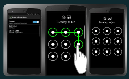 Bypass Android screen Pattern Lock